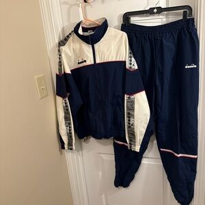Vintage Diadora Sweat Suit